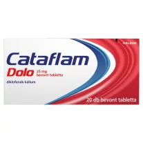 CATAFLAM DOLO 25MG BEVONT TABL. 20X