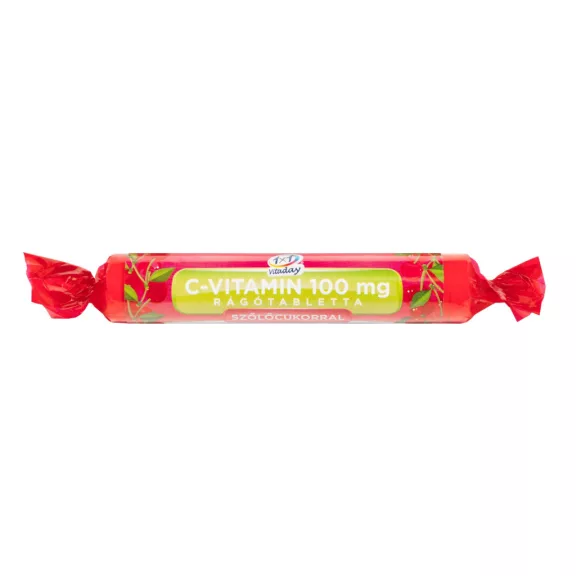 1x1 Vitamin C-vitamin 100 mg cseresznye ízű rágótabletta szőlőcukorral 17 db