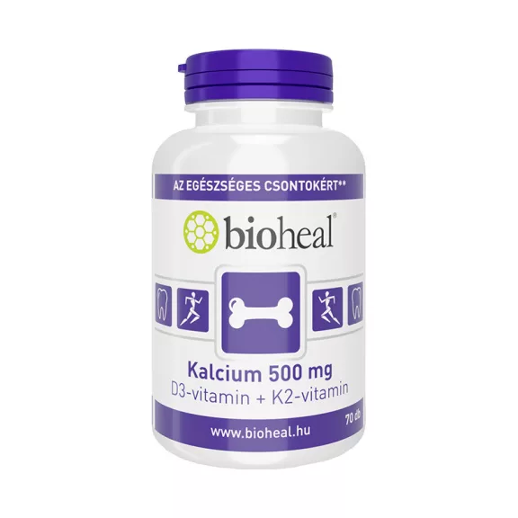 BIOHEAL KALCIUM+D3+K2-VITAMIN TABL. 70X BIOHEAL KALCIUM+D3+K2-VITAMIN TABL. 70X