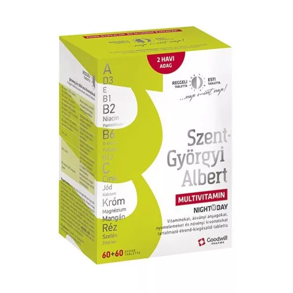 Szent-Györgyi Albert Multivitamin tabletta 120 db Szent-Györgyi Albert Multivitamin tabletta 120 db