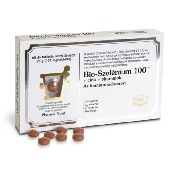 Pharmanord Bio-Szelenium 100+Zn+Vit Tabl 60X Pharmanord Bio-Szelenium 100+Zn+Vit Tabl 60X