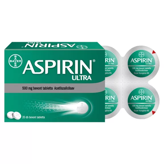 ASPIRIN ULTRA 500MG BEVONT TABL. 20X ASPIRIN ULTRA 500MG BEVONT TABL. 20X