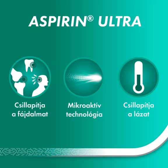 ASPIRIN ULTRA 500MG BEVONT TABL. 20X ASPIRIN ULTRA 500MG BEVONT TABL. 20X