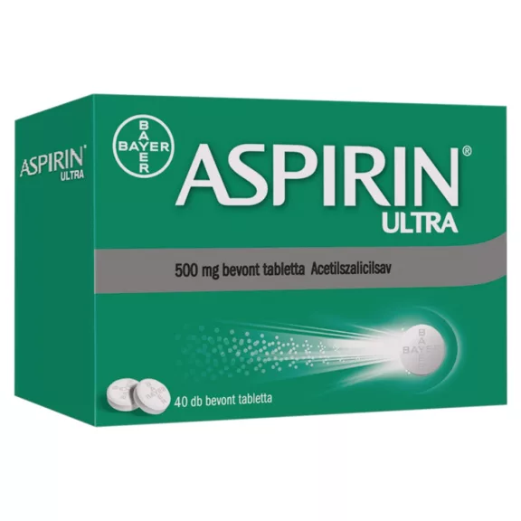 ASPIRIN ULTRA 500MG BEVONT TABL. 40X ASPIRIN ULTRA 500MG BEVONT TABL. 40X