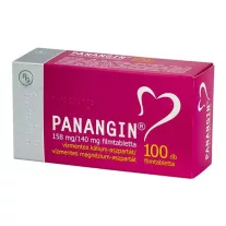 PANANGIN 158MG/140MG FILMTABL. 100X