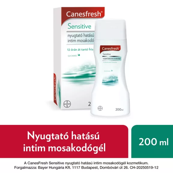 Canesfresh Sensitive Intim Mosakodógél 200ml