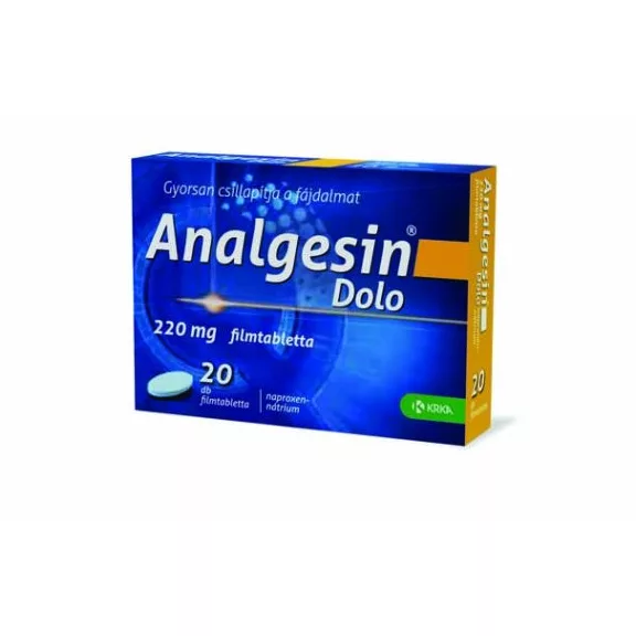 ANALGESIN DOLO 220MG FILMTABL. 20X ANALGESIN DOLO 220MG FILMTABL. 20X