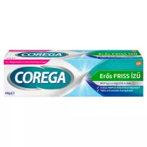 Corega Erős műfogsorrögzítő krém friss ízű 40 g