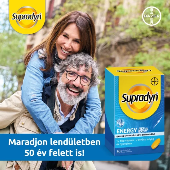 Supradyn Energia 50+ Filmtabletta 30 db Supradyn Energia 50+ Filmtabletta 30 db