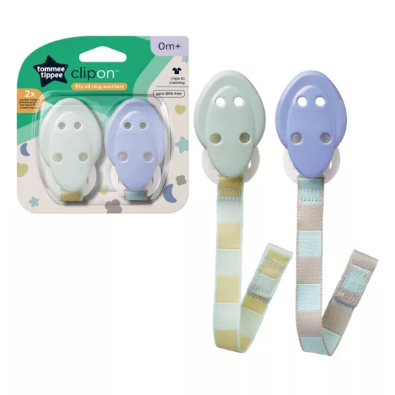 Tommee Tippee cumitartó lánc 2 db Tommee Tippee cumitartó lánc 2 db