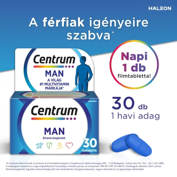 Centrum Férfiaknak A-Z Filmtabletta 30 db
