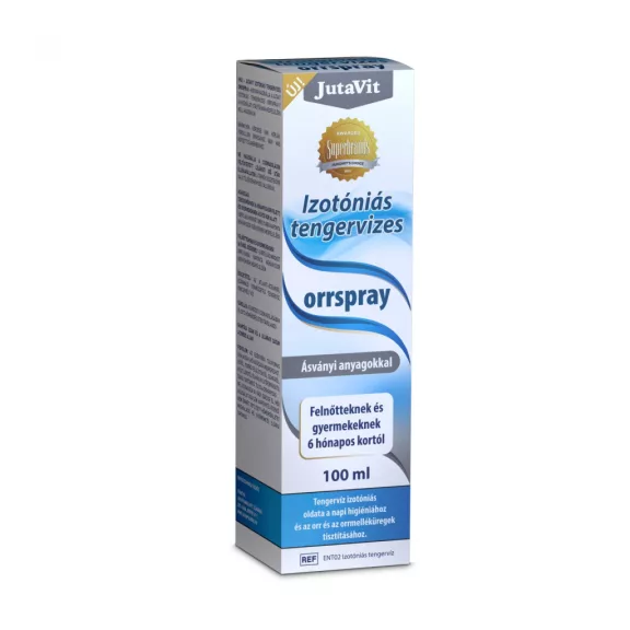 JutaVit Tengervizes Izotóniás Orrspray 100 ml JutaVit Tengervizes Izotóniás Orrspray 100 ml