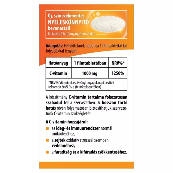 BioCo Csipkebogyós Retard C-vitamin 1000 mg 60 db BioCo Csipkebogyós Retard C-vitamin 1000 mg 60 db