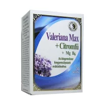   Dr. Chen Valeriana Max + citromfű + B6-vitamin tabletta 30 db