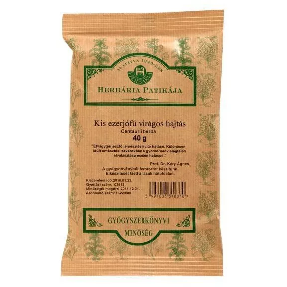 Herbária ezerjófű tea 40 g Herbária ezerjófű tea 40 g