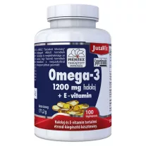 JutaVit Omega-3 Halolaj 1200 Mg+E Kapszula 100 db