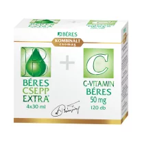 BERES CSEPP EXTRA 4X30ML+C-VIT.BERES 50MG 120X