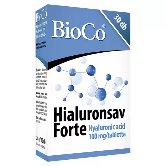 BioCo Hyaluronsav Forte tabletta 30 db