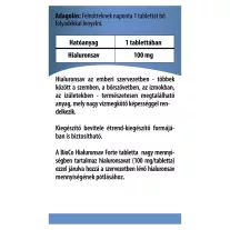 BioCo Hyaluronsav Forte tabletta 30 db