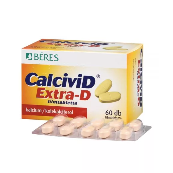 CALCIVID EXTRA-D FILMTABL. 60X - Patikatt - patika egy katti