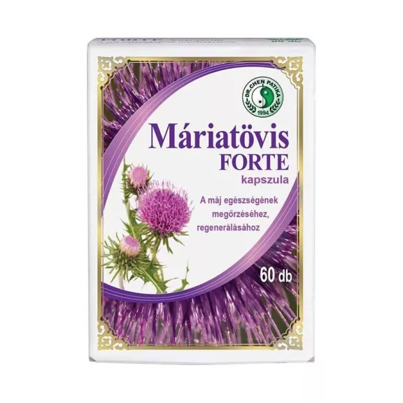 Dr. Chen Máriatövis forte kapszula 60 db Dr. Chen Máriatövis forte kapszula 60 db