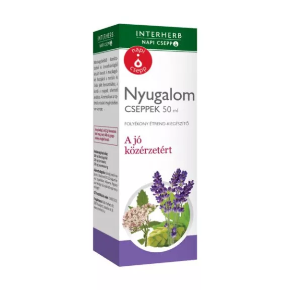 Interherb Napi Csepp Nyugalom cseppek 50 ml Interherb Napi Csepp Nyugalom cseppek 50 ml