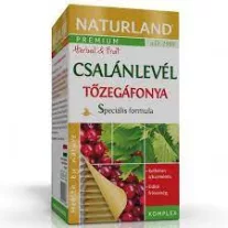 Naturland prémium csalánlevél + tőzegáfonya 20 db