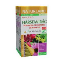   Naturland prémium hársfavirág + echinacea + gránátalma + csipkebogyó 20 db
