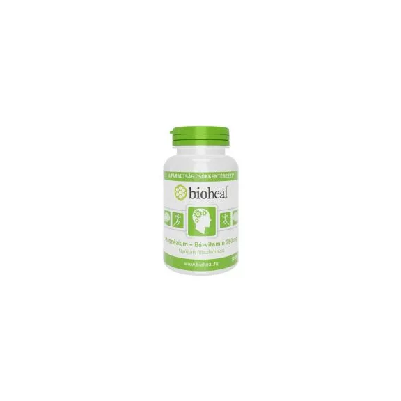 Bioheal magnézium+B6 vitamin tabletta 105 db Bioheal magnézium+B6 vitamin tabletta 105 db