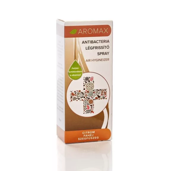 Aromax antibacteria légfrissítő citrom-fahéj-szegfűszeg 20 ml Aromax antibacteria légfrissítő citrom-fahéj-szegfűszeg 20 ml