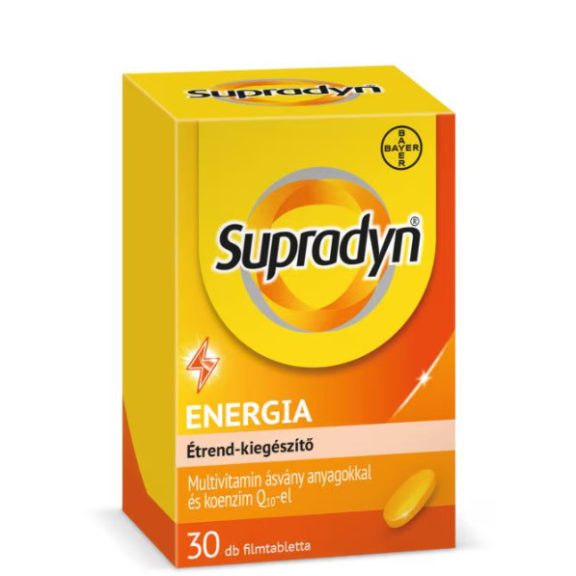 Supradyn Energia Multivitamin +Q10 Filmtabletta 30 db Supradyn Energia Multivitamin +Q10 Filmtabletta 30 db