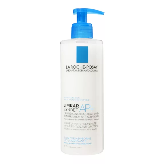 La Roche-Posay Lipikar Syndet AP+ Lipidpótló krém-tusfürdő irritáció és viszketés ellen 400 ml La Roche-Posay Lipikar Syndet AP+ Lipidpótló krém-tusfürdő irritáció és viszketés ellen 400 ml