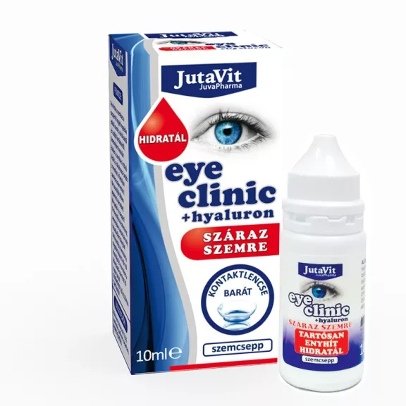 JutaVit Eyeclinic száraz szemre 10 ml JutaVit Eyeclinic száraz szemre 10 ml