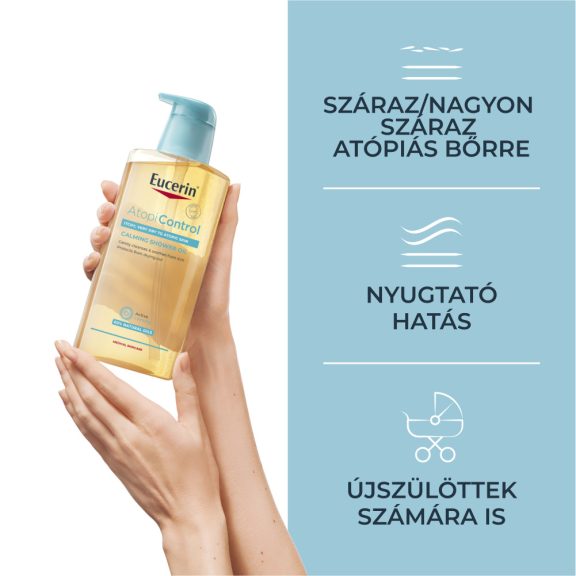 Eucerin AtopiControl lipid-olajtusfürdő 400 ml