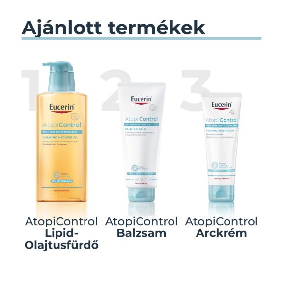 Eucerin AtopiControl lipid-olajtusfürdő 400 ml