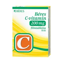 BERES C-VITAMIN 200 MG FILMTABL.  90X
