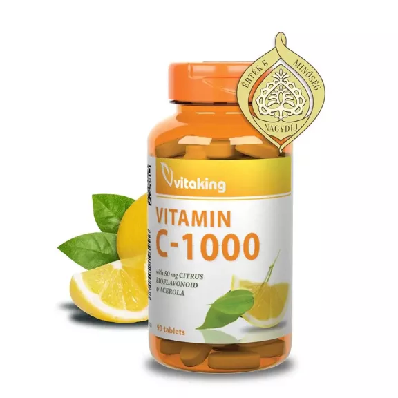 Vitaking C-vitamin 1000 mg + bioflavonoid 90 db Vitaking C-vitamin 1000 mg + bioflavonoid 90 db