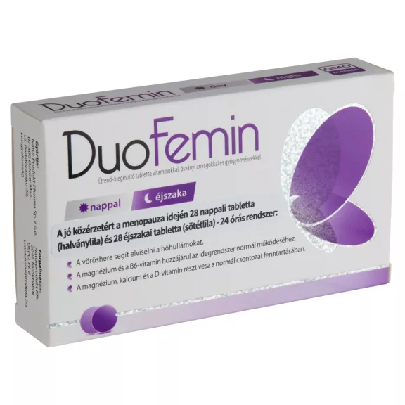 Duofemin Étrendkiegészítő Tabl. 28+28 Duofemin Étrendkiegészítő Tabl. 28+28