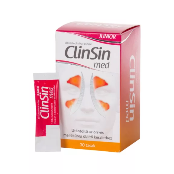 CLINSIN MED JUNIOR UTÁNTÖLTŐ TASAK 30X CLINSIN MED JUNIOR UTÁNTÖLTŐ TASAK 30X