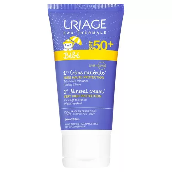 Uriage Baba Mineral Fényvédő Krém Spf50+ 50 ml Uriage Baba Mineral Fényvédő Krém Spf50+ 50 ml