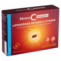   Novo C Komplex Liposzómás C-Vitamin+D3-Vitamin+Zn Kapszula 30X