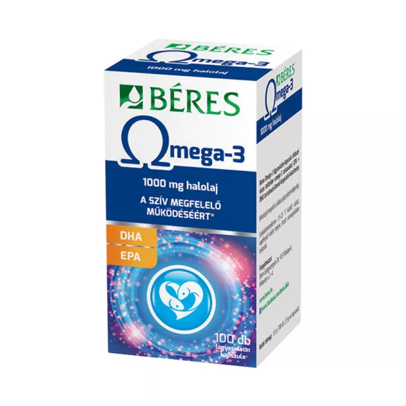 Beres Omega-3 Lagyzselatin Kapsz. 100X Beres Omega-3 Lagyzselatin Kapsz. 100X