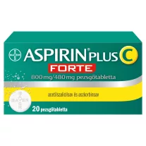ASPIRIN PLUS C FORTE 800MG/480MG PEZSGOTABL. 20X