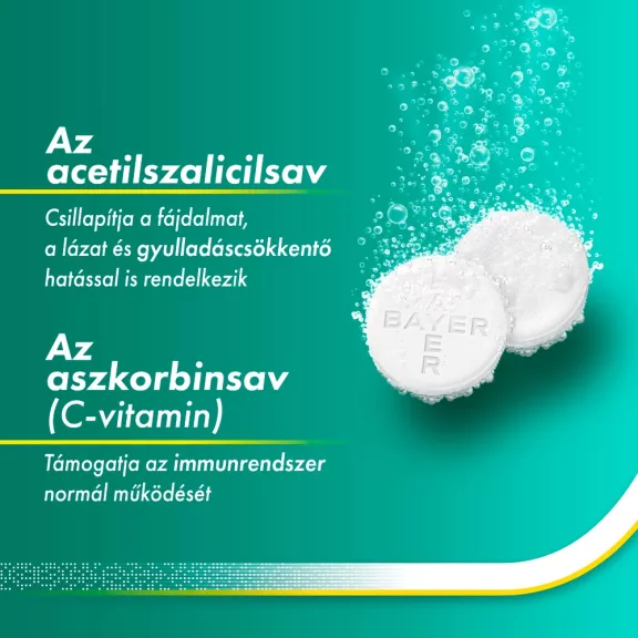 ASPIRIN PLUS C FORTE 800MG/480MG PEZSGOTABL. 20X