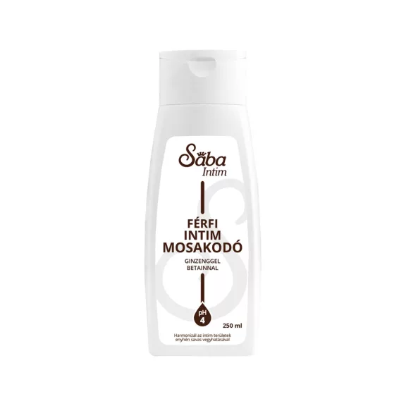 Sába Férfi Intim Mosakodó Illatos+Ginseng 250 ml Sába Férfi Intim Mosakodó Illatos+Ginseng 250 ml