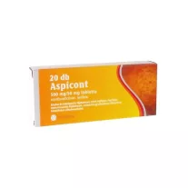 ASPICONT 500MG/50MG TABL. 20X