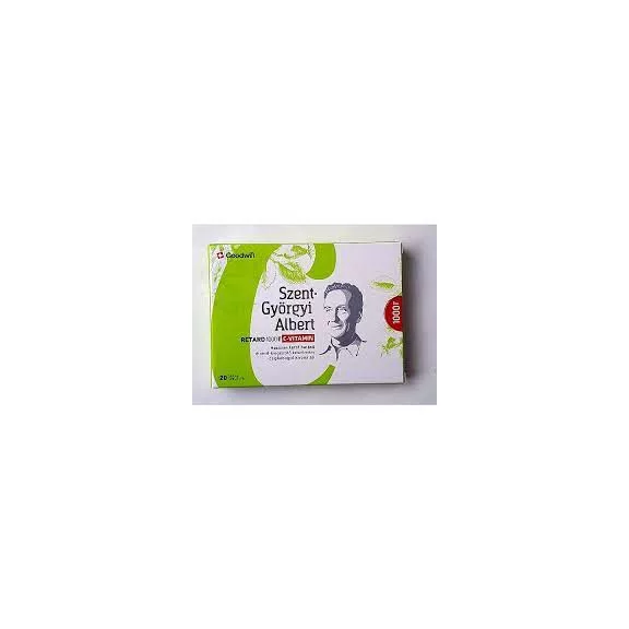SZENT-GYÖRGYI ALBERT 1000MG RETARD C-VITAMIN TABLETTA 20X SZENT-GYÖRGYI ALBERT 1000MG RETARD C-VITAMIN TABLETTA 20X