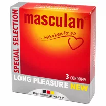 Masculan long pleasure new óvszer 3 db