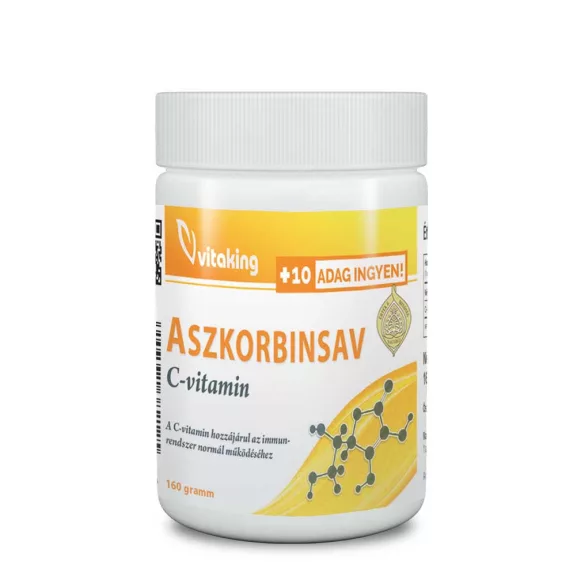 Vitaking L-aszkorbinsav por 160 g Vitaking L-aszkorbinsav por 160 g