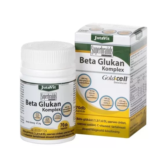 JutaVit Beta Glukan Komplex kapszula 70 db JutaVit Beta Glukan Komplex kapszula 70 db